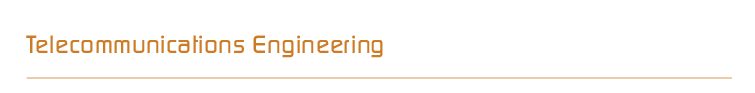 Telecommunications Engineering